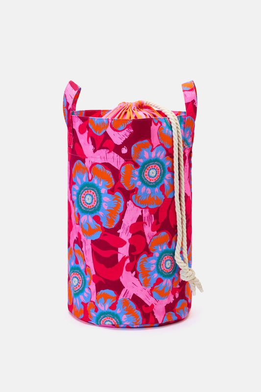Gorman NZ - Tiger Flower Laundry Basket - print
