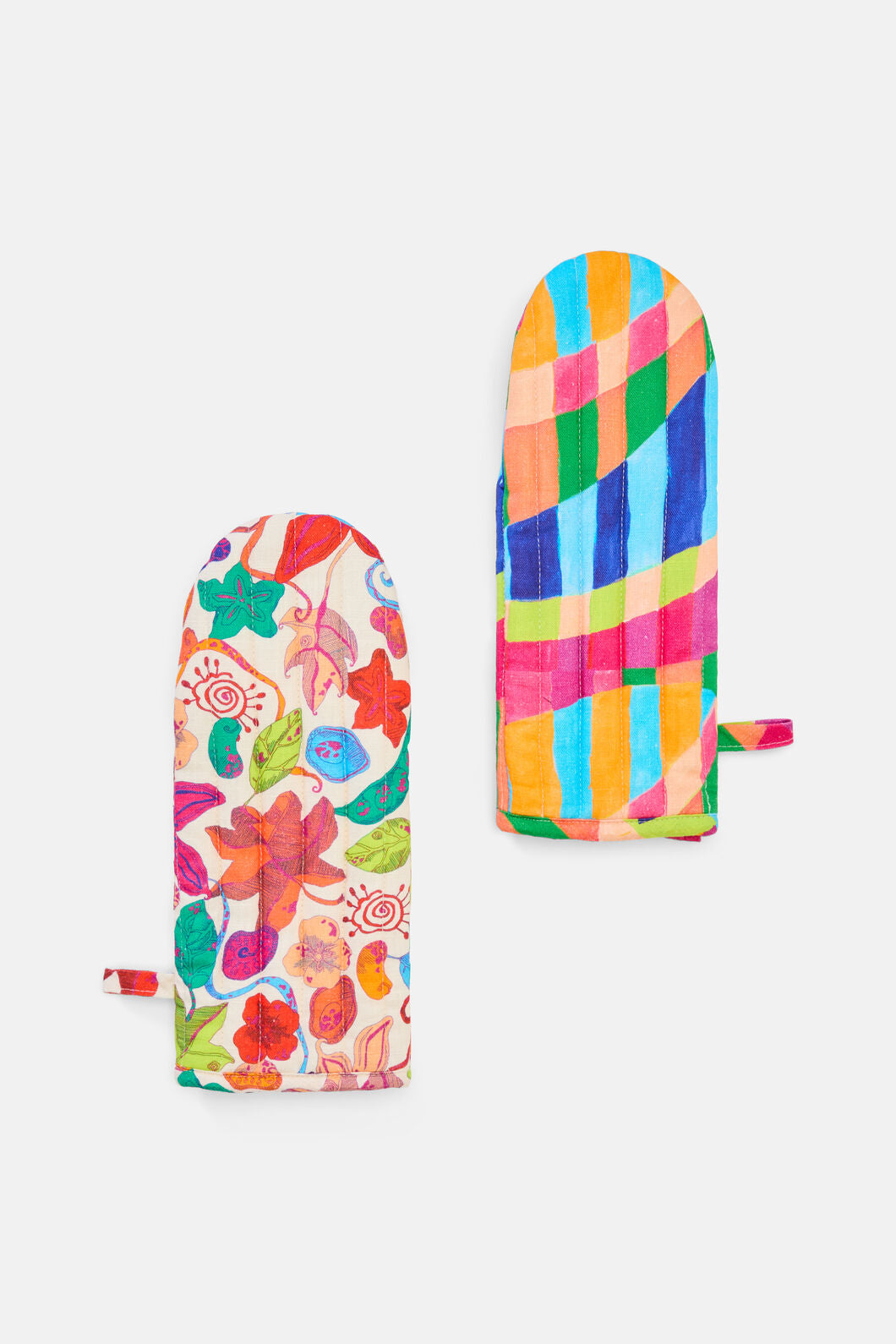 Gorman NZ - Pop Botanical Oven Mitt - print
