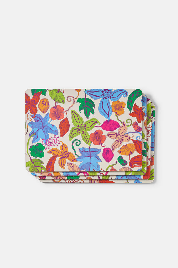 Gorman NZ - Pop Botanical Placemat Set 4 - print