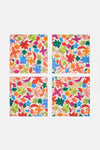 Gorman NZ - Pop Botanical Napkin Set 4 - print