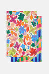 Gorman NZ - Pop Botanical Tea Towel Set 2 - print