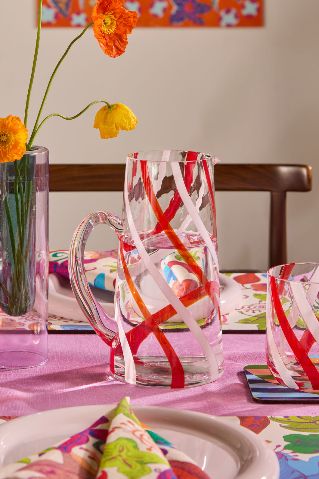 Gorman NZ - Swirl Jug Red - multi
