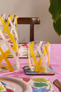 Gorman NZ - Swirl Tumbler Yellow - multi