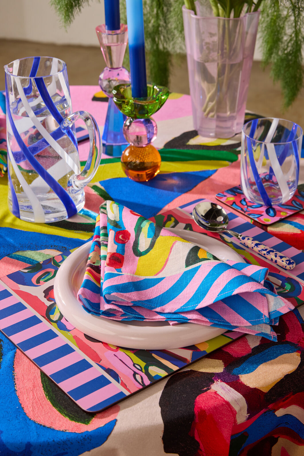 Gorman NZ - Summer Vibes Napkin Set 4 - print