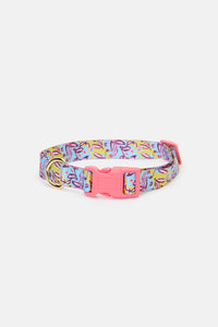 Gorman NZ - Blueberries Pet Collar Lge - print