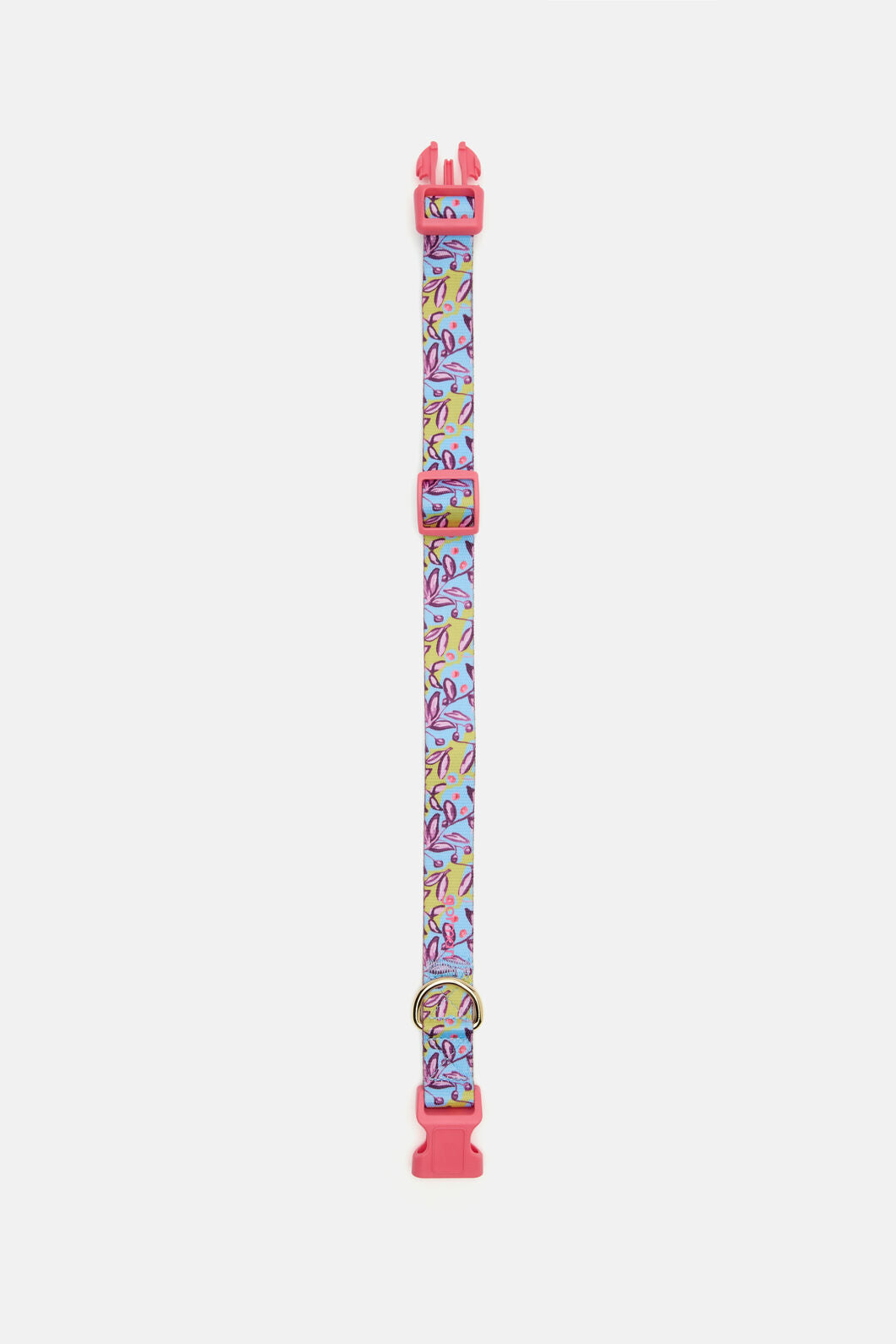 Gorman NZ - Blueberries Pet Collar Lge - print