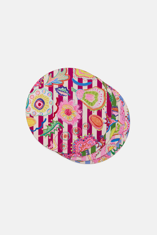 Gorman NZ - Fantastical Placemat Set 4 - print