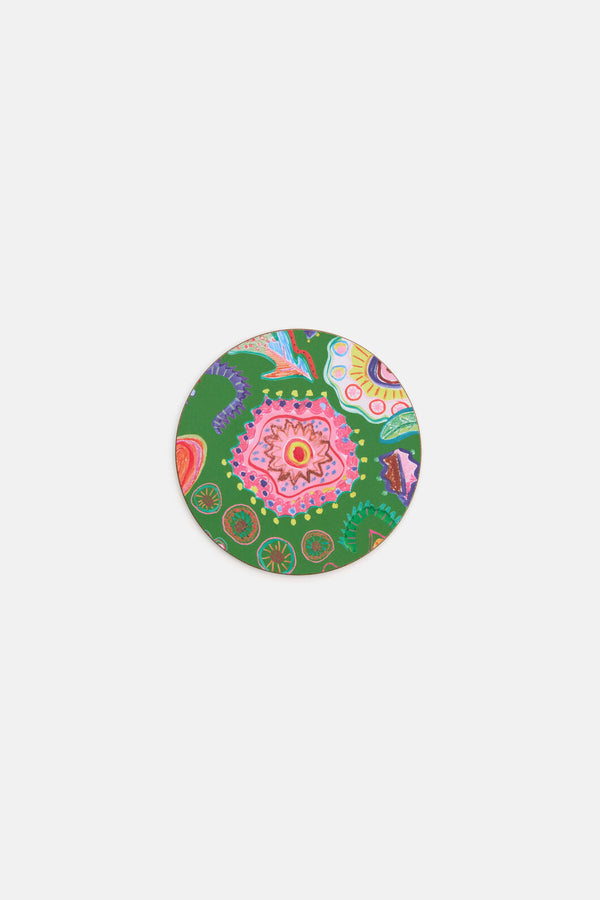 Gorman NZ - Fantastical Coaster Set 4 - print