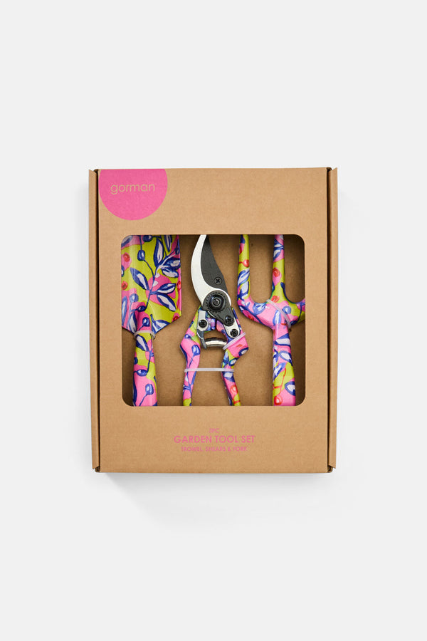 Gorman NZ - Summer Shadow Garden Tool Set - print