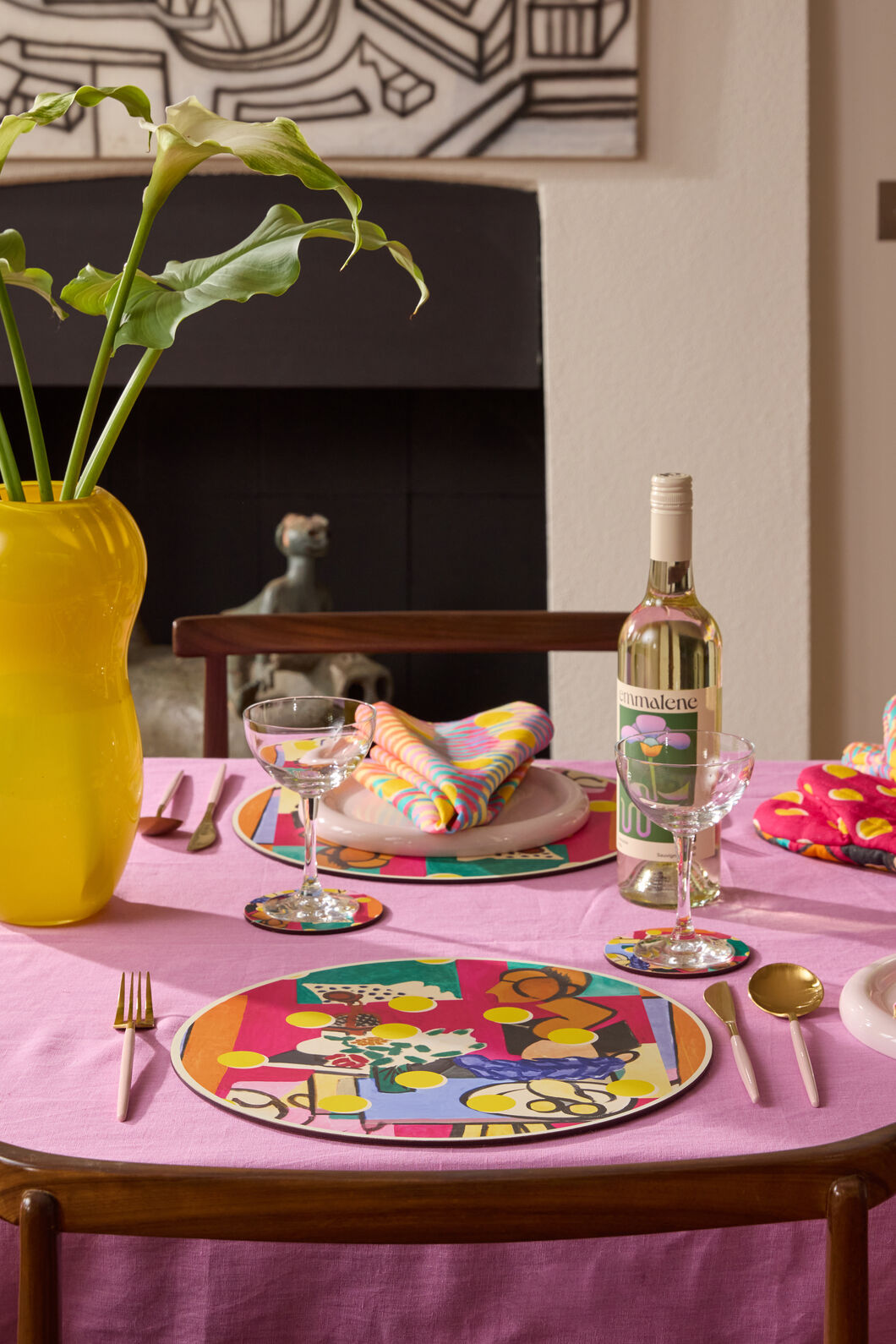 Gorman NZ - Still Life Placemat Set 4 - print