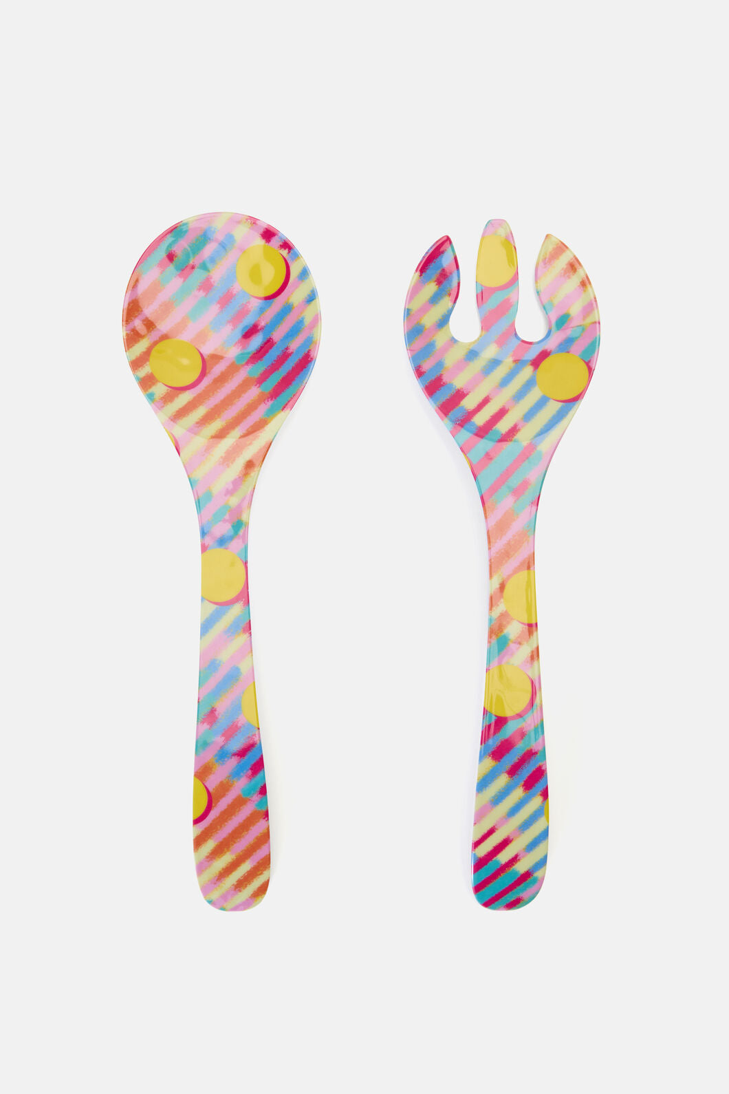 Gorman NZ - Vivid Eclipse Salad Servers - print