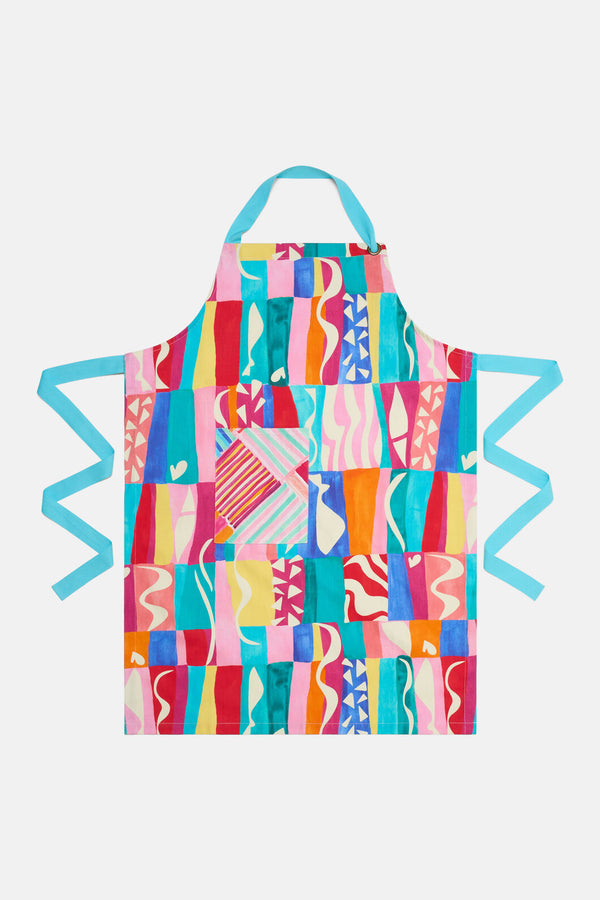 Gorman NZ - Mosaic Pulse Apron - print