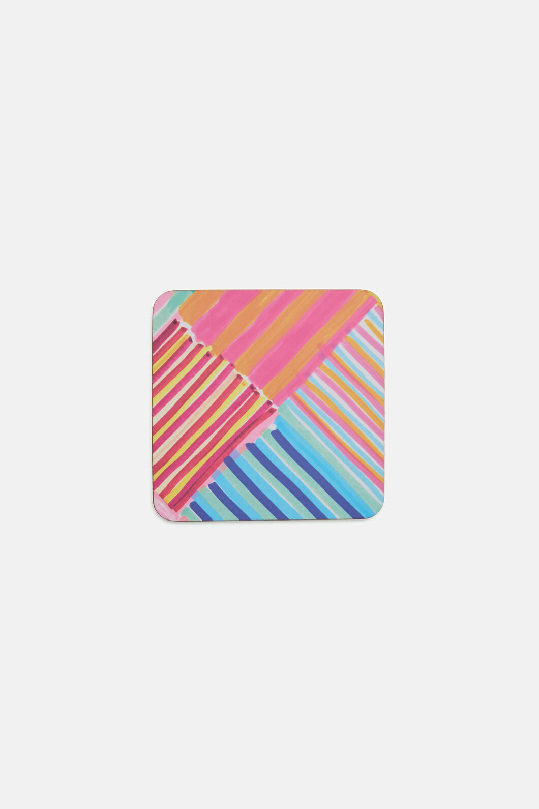 Gorman NZ - Candy Check Coaster Set 4 - print