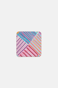 Gorman NZ - Candy Check Coaster Set 4 - print