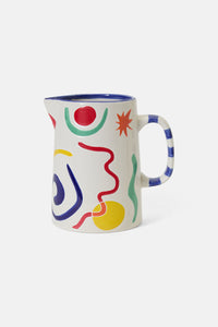 Gorman NZ - Joyburst Ceramic Jug - print