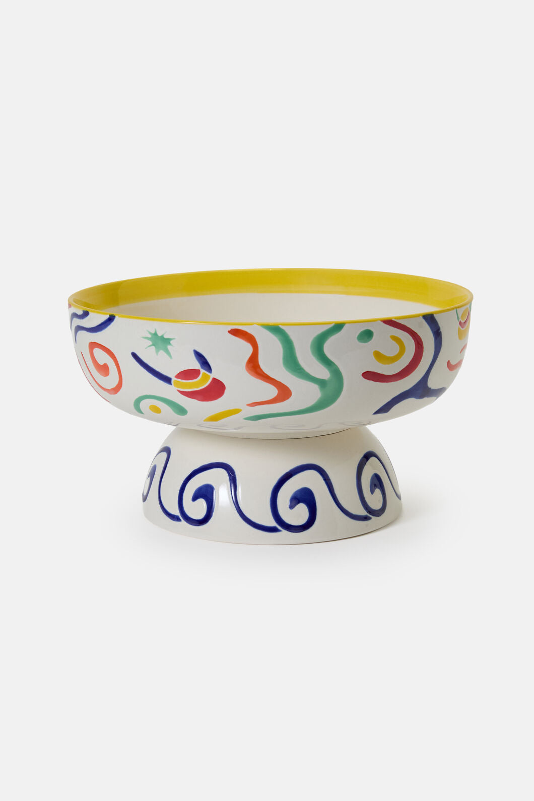 Gorman NZ - Joyburst Ceramic Footed Bowl - print