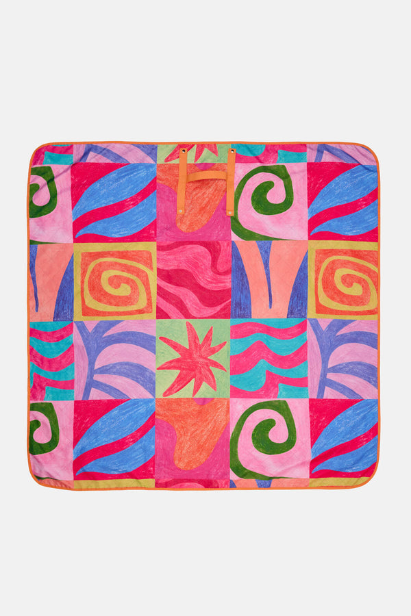 Gorman NZ - Meta Shapes Picnic Rug - print