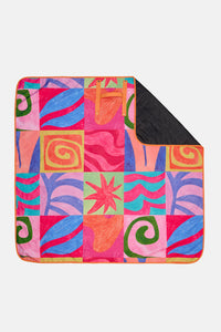 Gorman NZ - Meta Shapes Picnic Rug - print