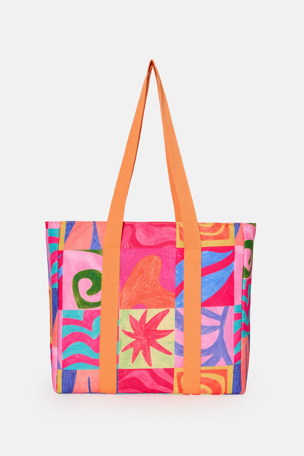 Gorman NZ - Meta Shapes Cooler Tote - print