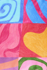Gorman NZ - Meta Shapes Silk Pillow Case - print