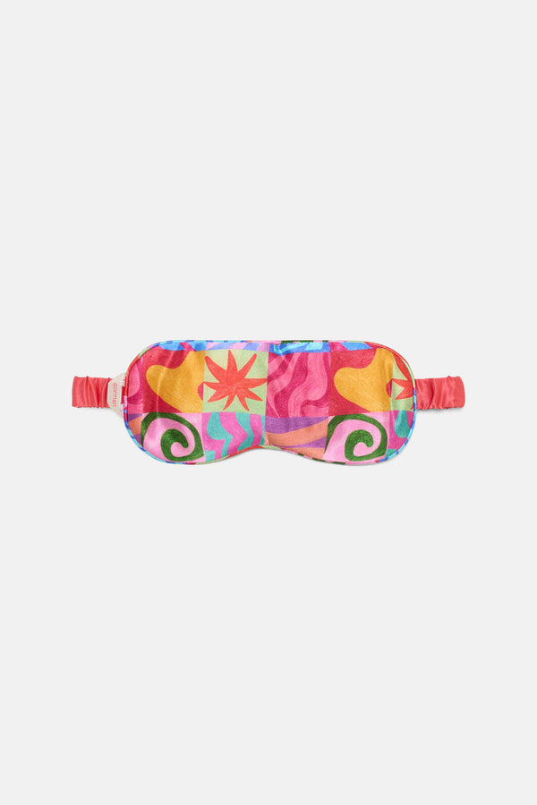 Gorman NZ - Meta Shapes Eye Mask - print