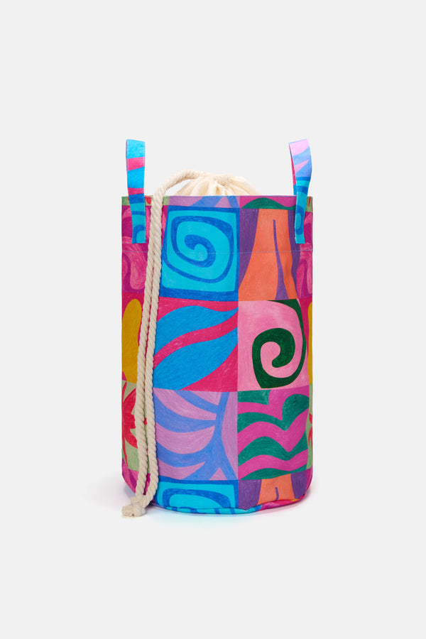 Gorman NZ - Meta Shapes Laundry Basket - print