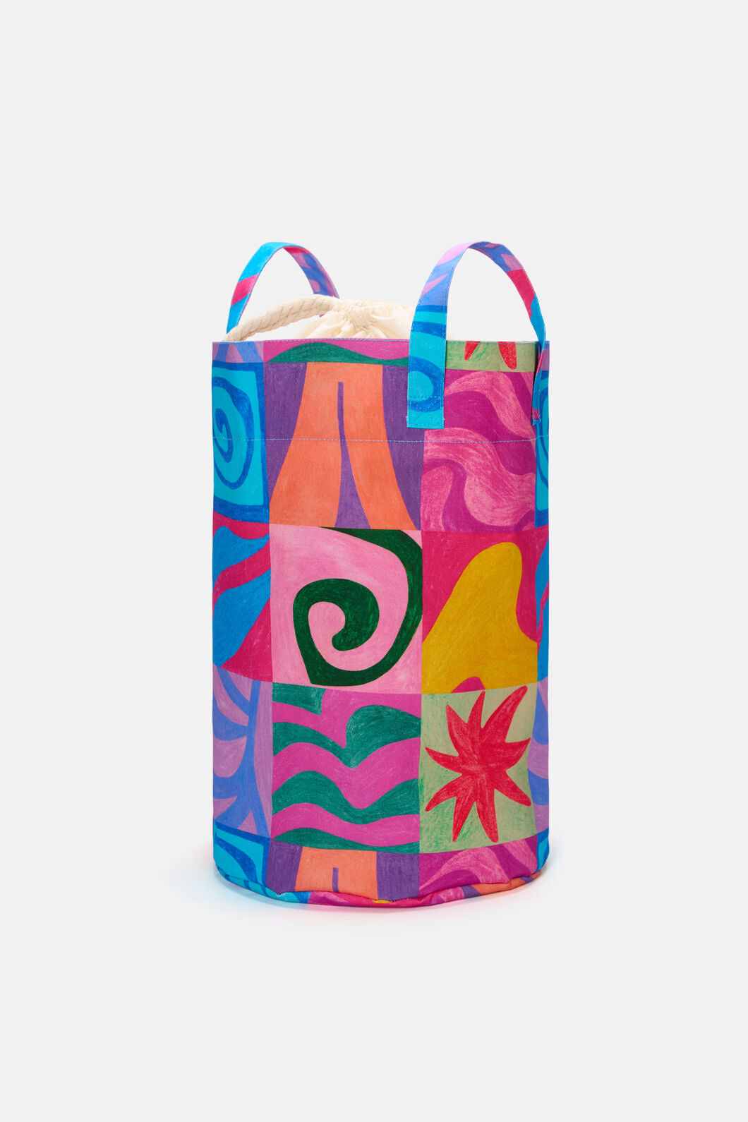 Gorman NZ - Meta Shapes Laundry Basket - print