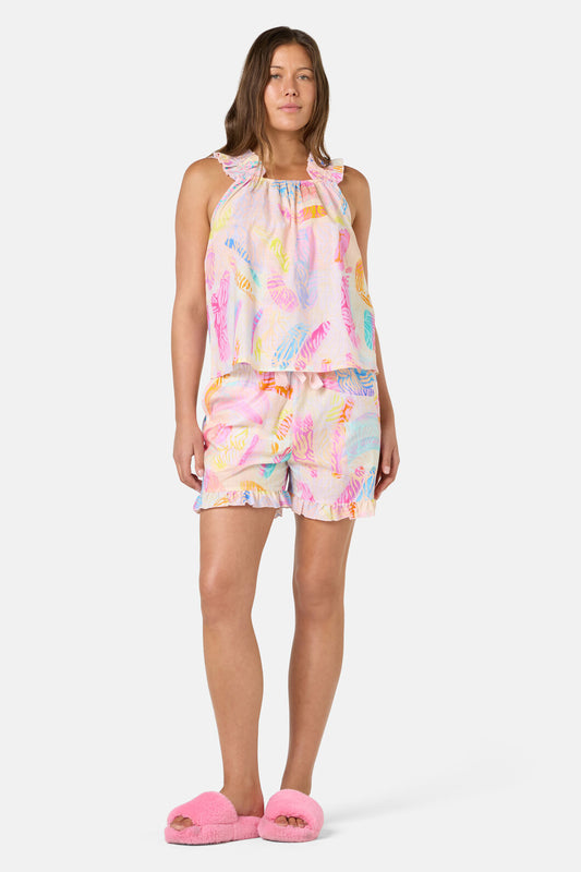 Gorman NZ - Ethereal Dream PJ Short Set - print