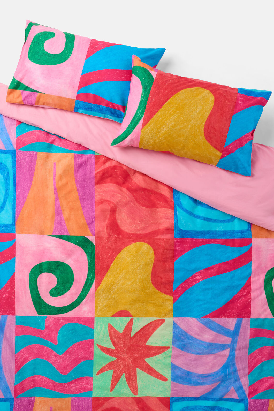 Gorman NZ - Meta Shapes Bed Linen-QB - print