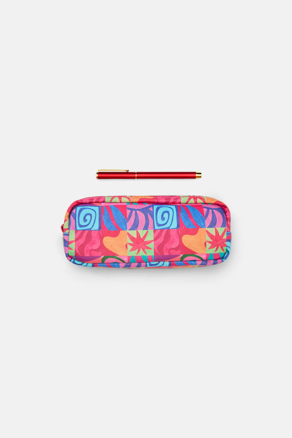 Gorman NZ - Meta Shapes Pencil Case Gift S - print