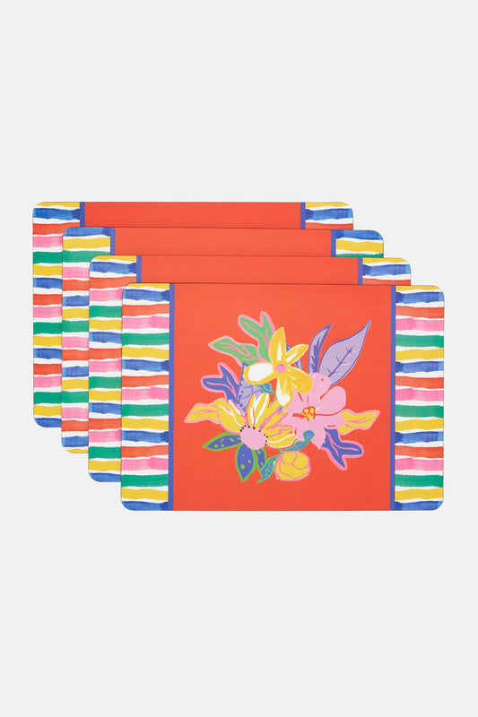 Gorman NZ - Bouquet Placemat Set 4 - print