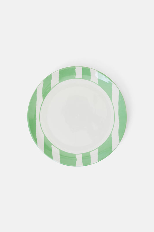 Gorman NZ - Stripe Green Plate Lge - green