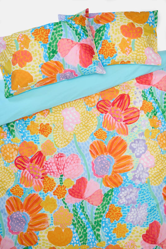 Gorman NZ - Spotted Flower Bedding Set QB - print