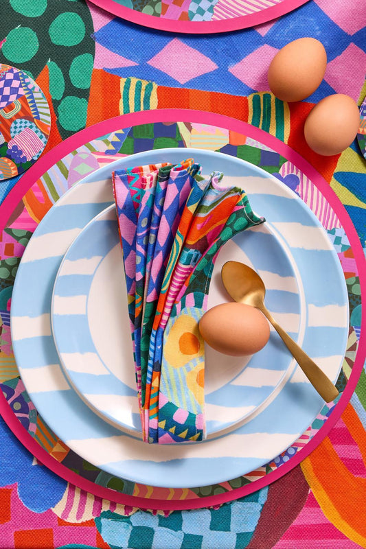 Gorman NZ - Bon Appetite Napkin Set 4 - print