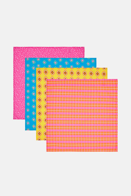 Gorman NZ - Chic Retreat Napkin Set 4 - print