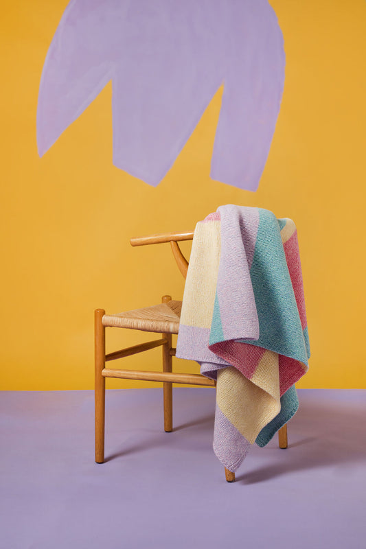 Gorman NZ - Primary Stripe Wool Throw - multi