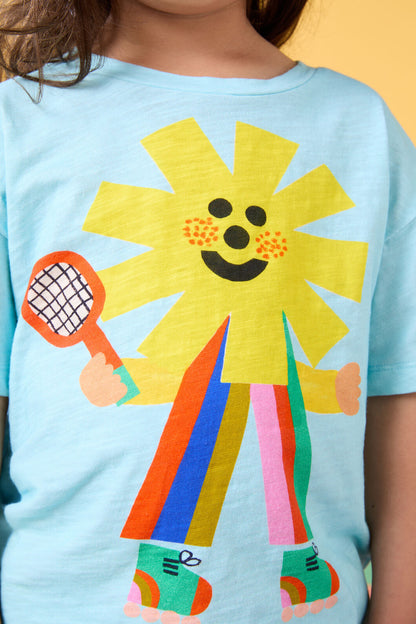 Gorman NZ - Sunshine Guy Kids SS Tee - blue