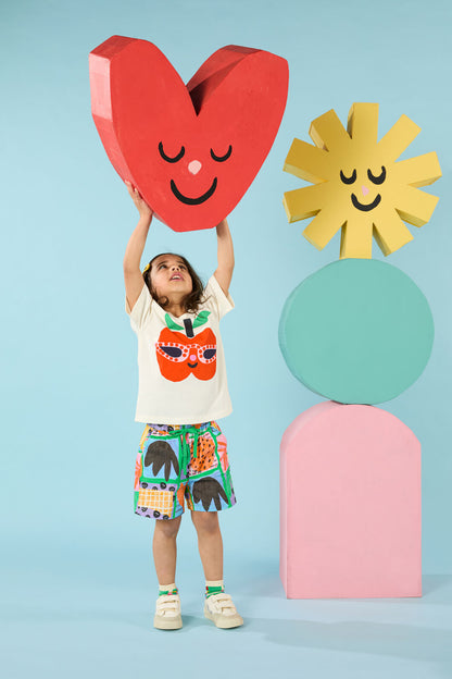 Gorman NZ - Apple Shades Kids SS Tee - cream