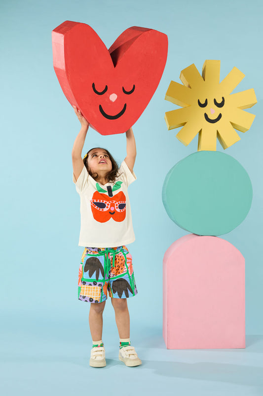 Gorman NZ - Apple Shades Kids SS Tee - cream