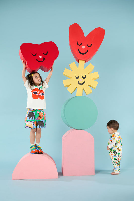 Gorman NZ - Apple Shades Kids SS Tee - cream
