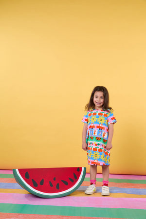 Gorman NZ - Little Stripe Kids Dress - multi