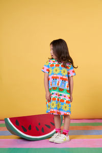 Gorman NZ - Little Stripe Kids Dress - multi