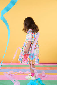 Gorman NZ - Oopsie Border Kids Dress - multi