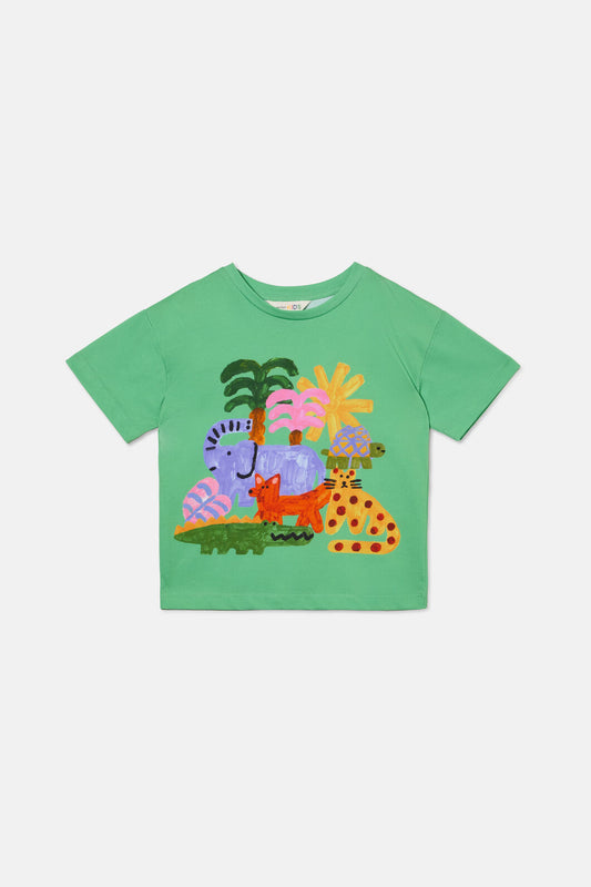 Gorman NZ - Forest Kids Tee - green