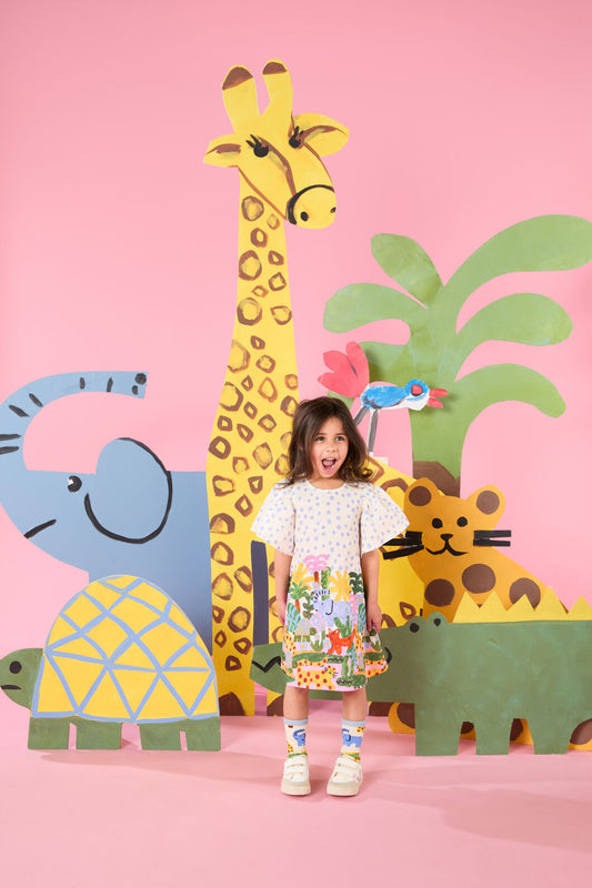 Gorman NZ - Forest Border Kids Dress - multi