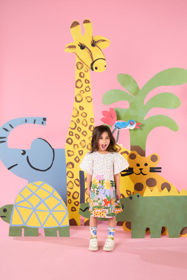 Gorman NZ - Forest Border Kids Dress - multi