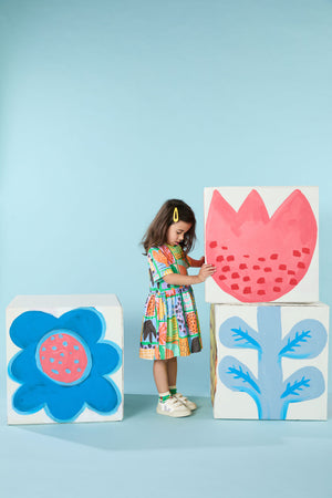 Gorman NZ - Vacay Kids Dress - print
