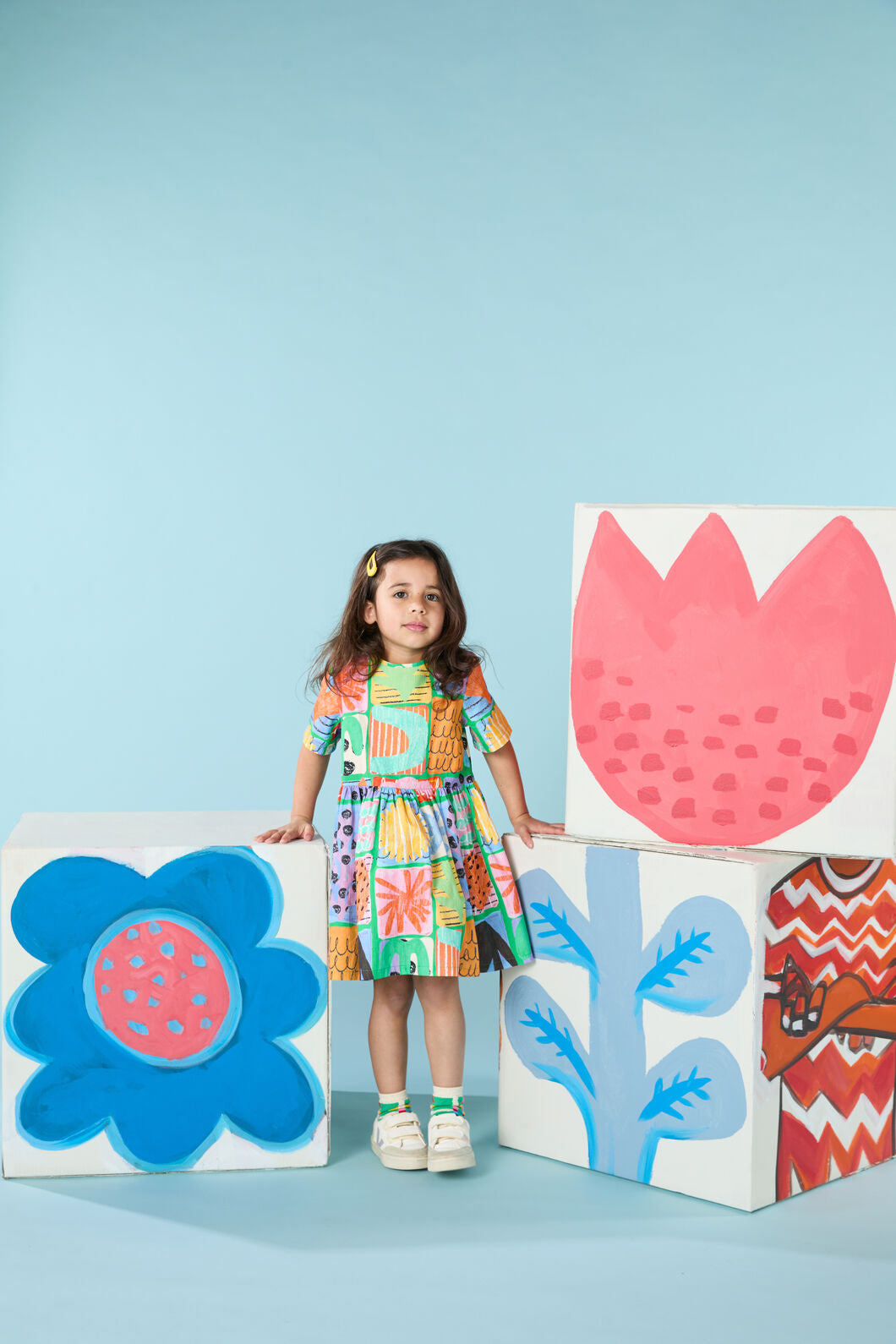Gorman NZ - Vacay Kids Dress - print