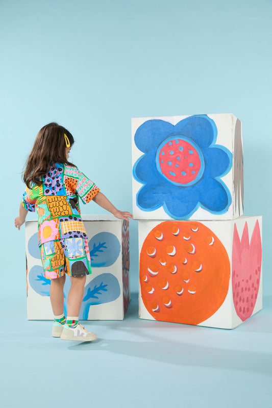 Gorman NZ - Vacay Kid Shorts - print
