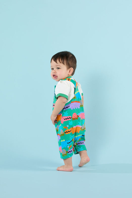 Gorman NZ - Snap Baby Overalls - green